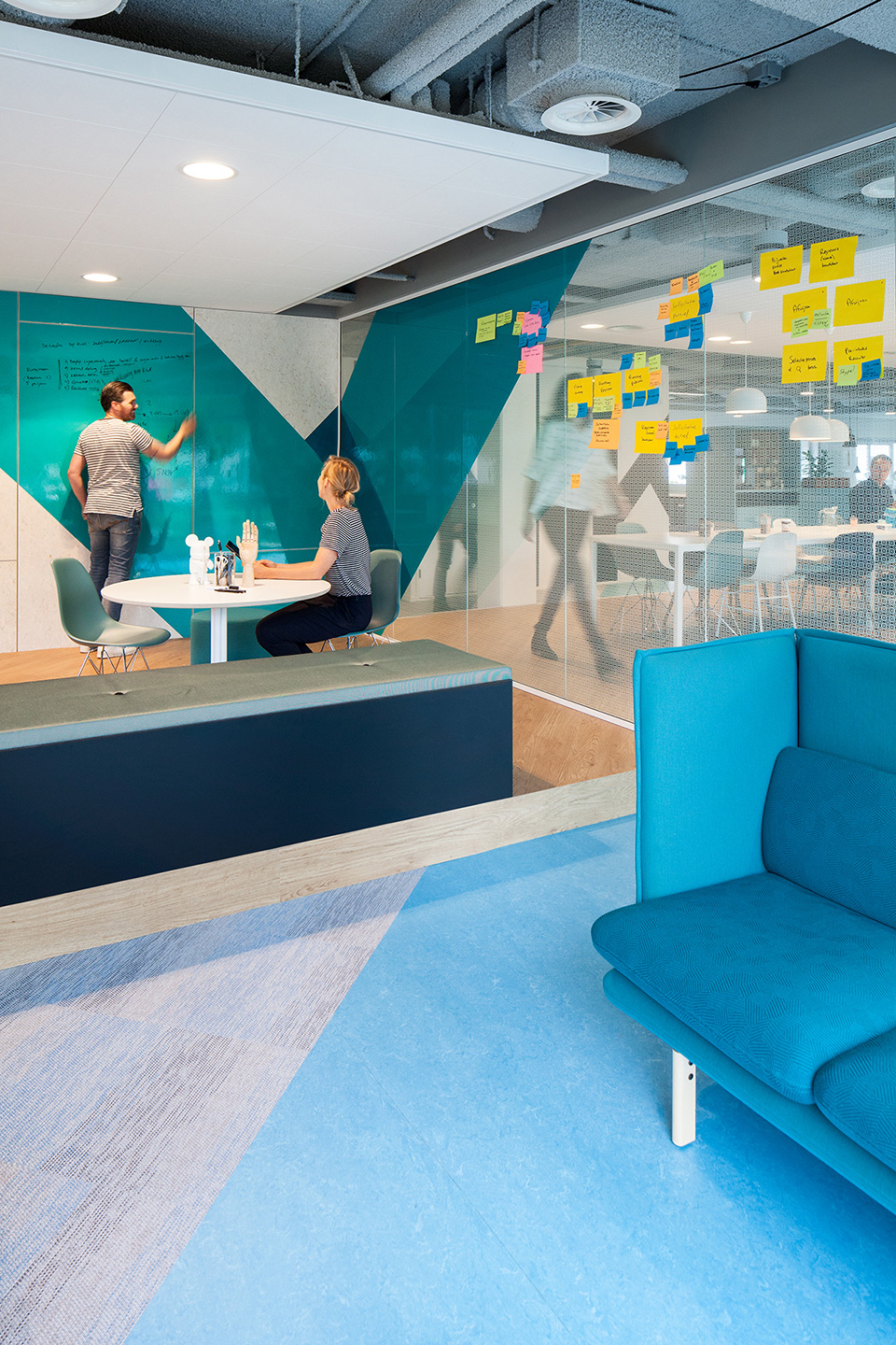 Project WriteBoard in huisstyle kleuren