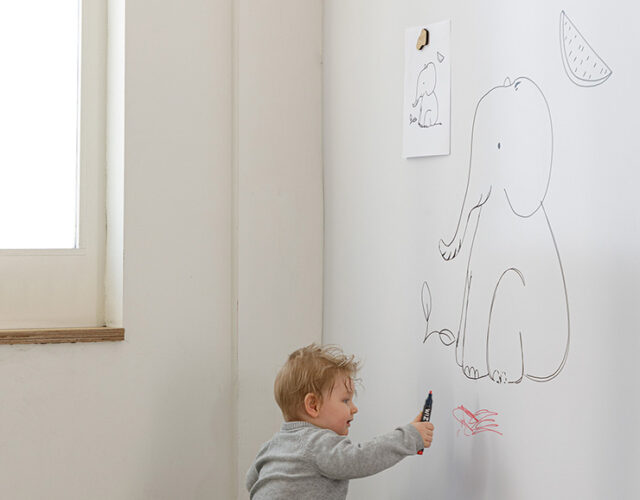 Je eigen design whiteboard op school