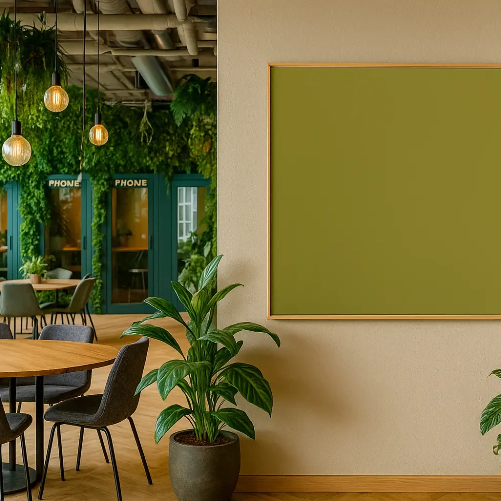 Moss Oak framed Whiteboard