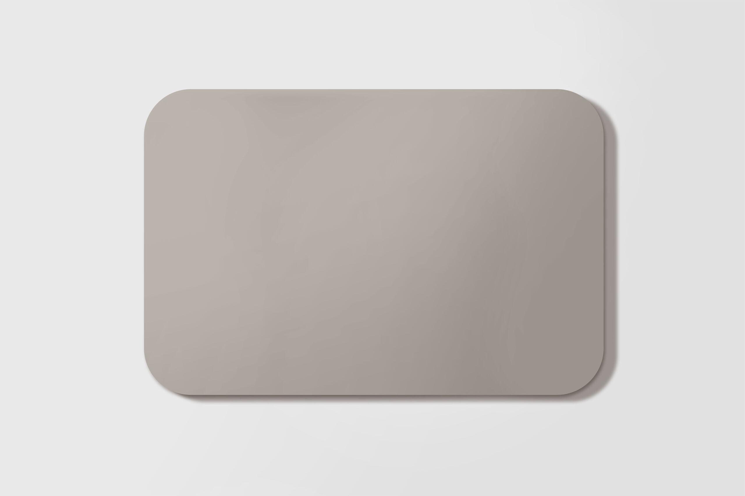 Smooth radius whiteboard