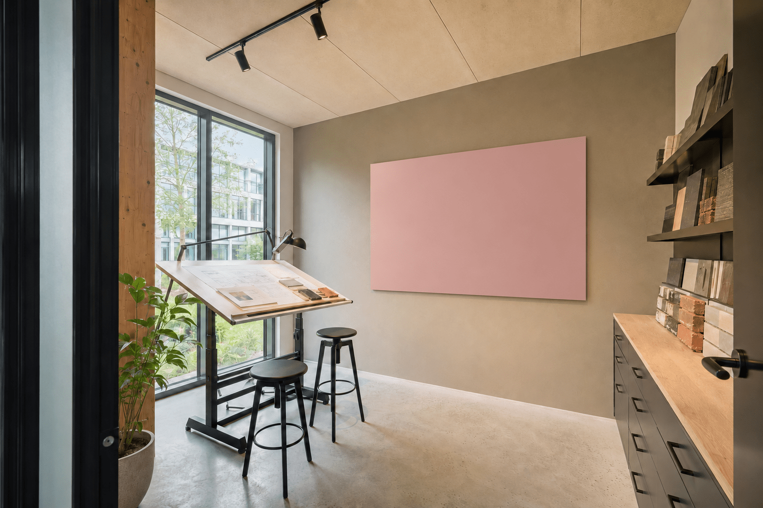 Interieurarchitect whiteboard custom